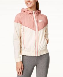 Nike Sportswear Windrunner Hooded Jacket   Reviews - Jackets   Blazers - Women - Macy s at Macys